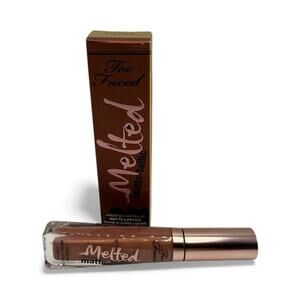 Too Faced Melted Matte-tallic Liquid Lipstick Faking It New W/Box Full Size